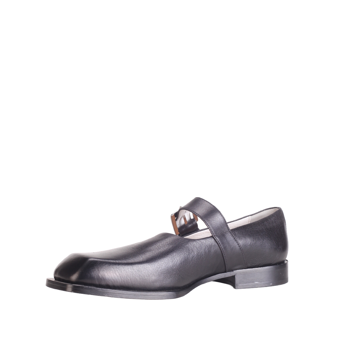  Egonlab mary jane shoes black leather man 
