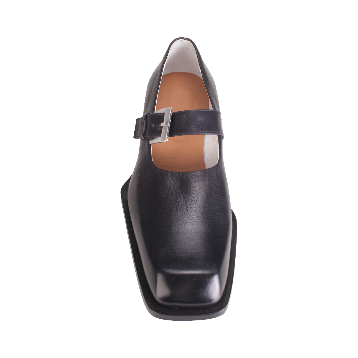  Egonlab mary jane shoes black leather man 