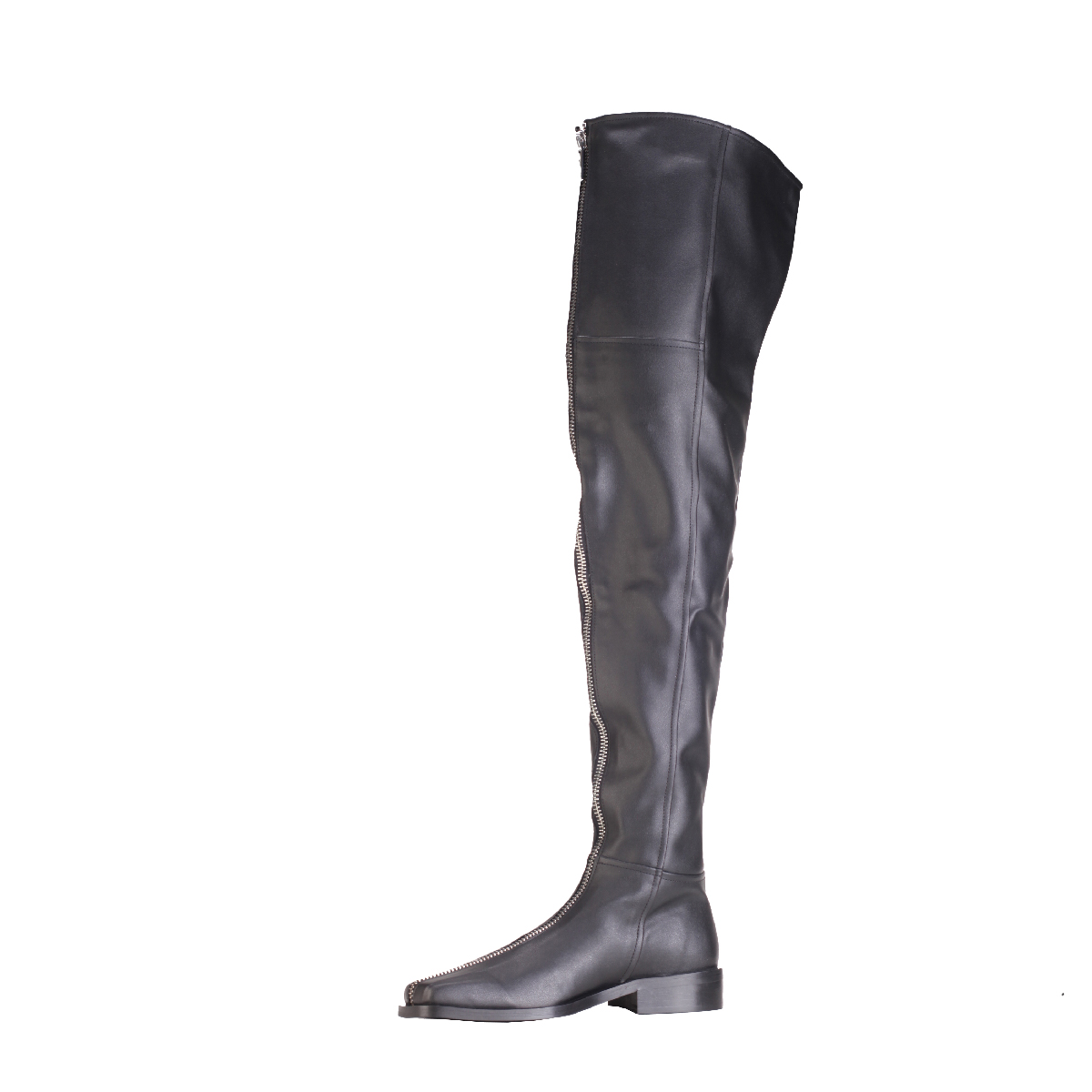 GMBH black high knee boots man