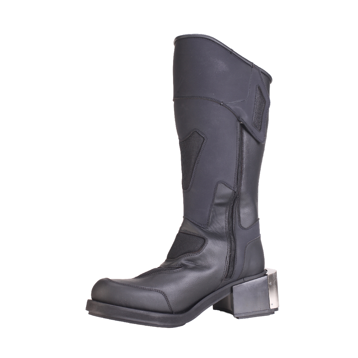 GMBH knee high moto boot Black man