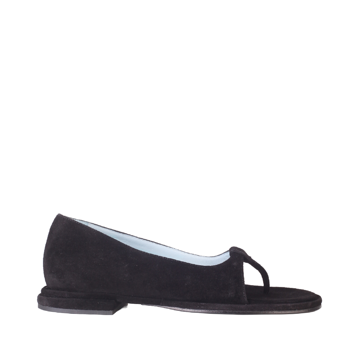 Nicole Saldaña sandals black suede women 