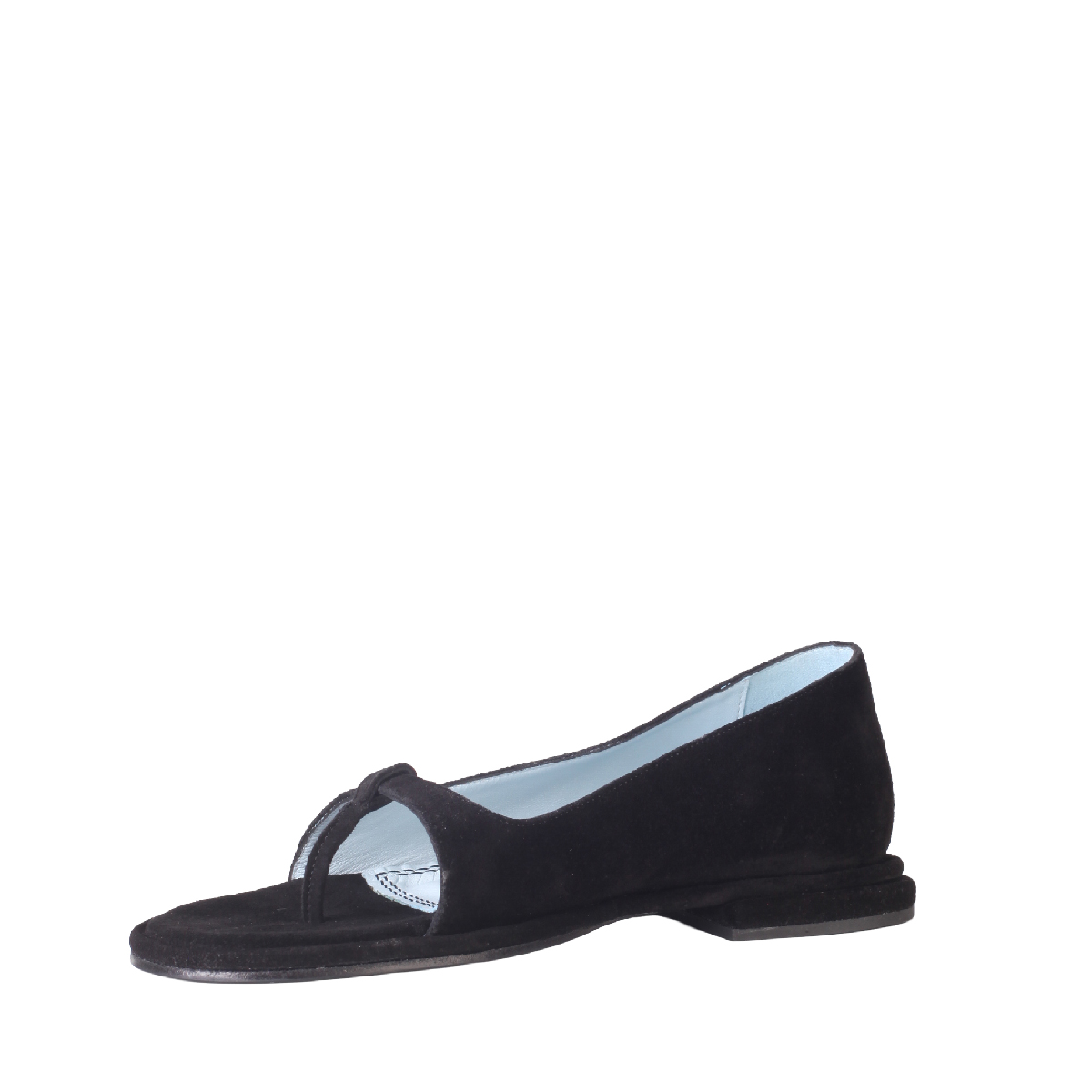  Nicole Saldaña sandals black suede women 