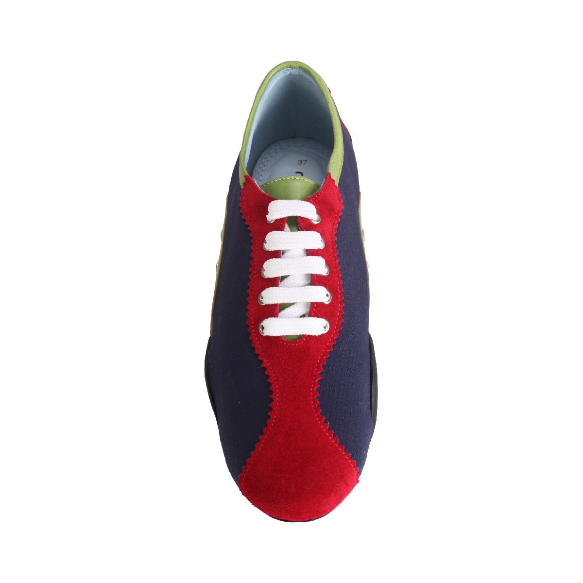 Nicole Saldaña Simone lace-up flats woman
