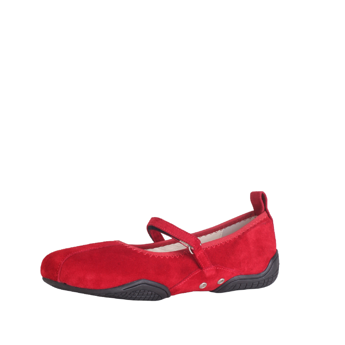 Nicole Saldaña sophie red suede mary jane women 