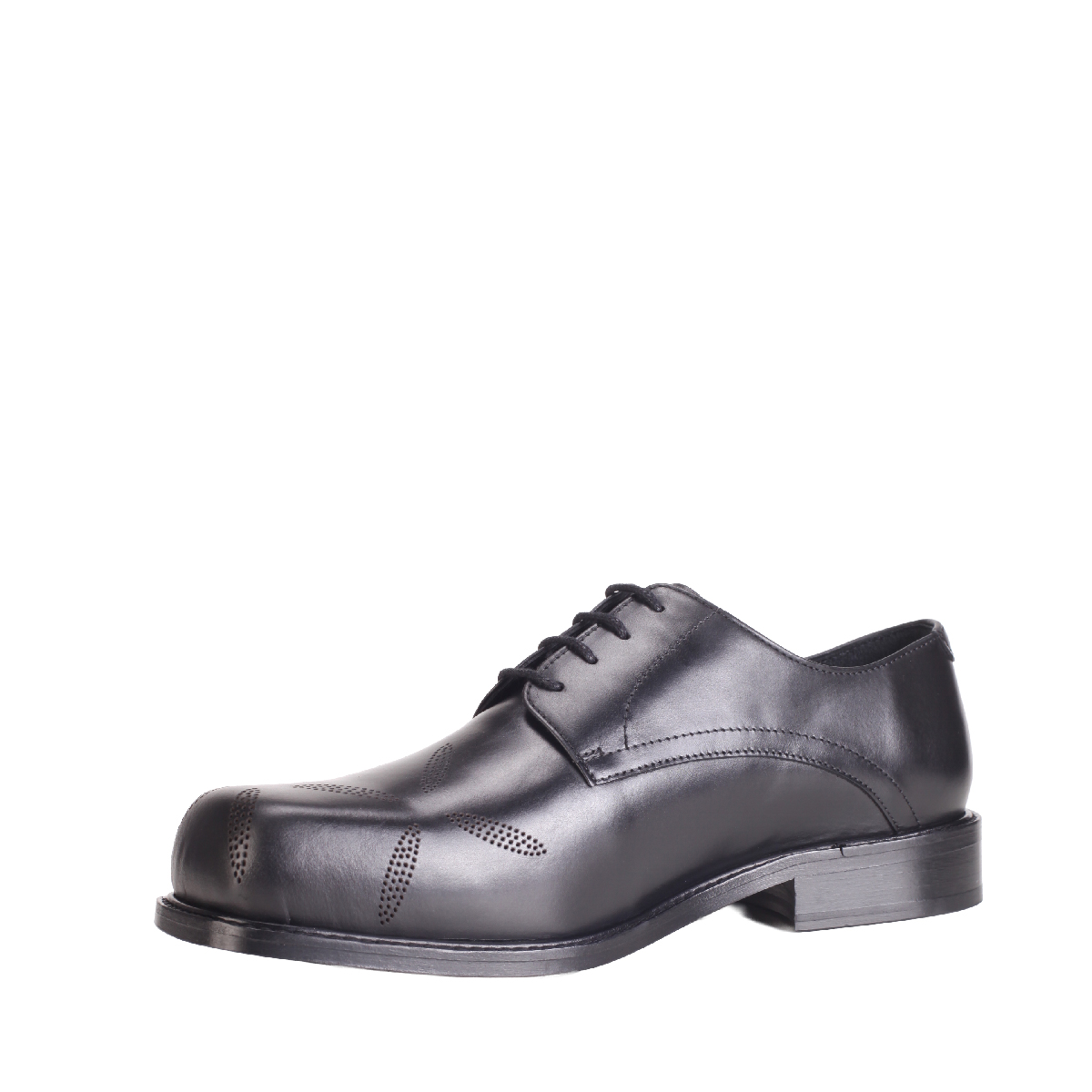  Stefan Cooke black leather shoes man  