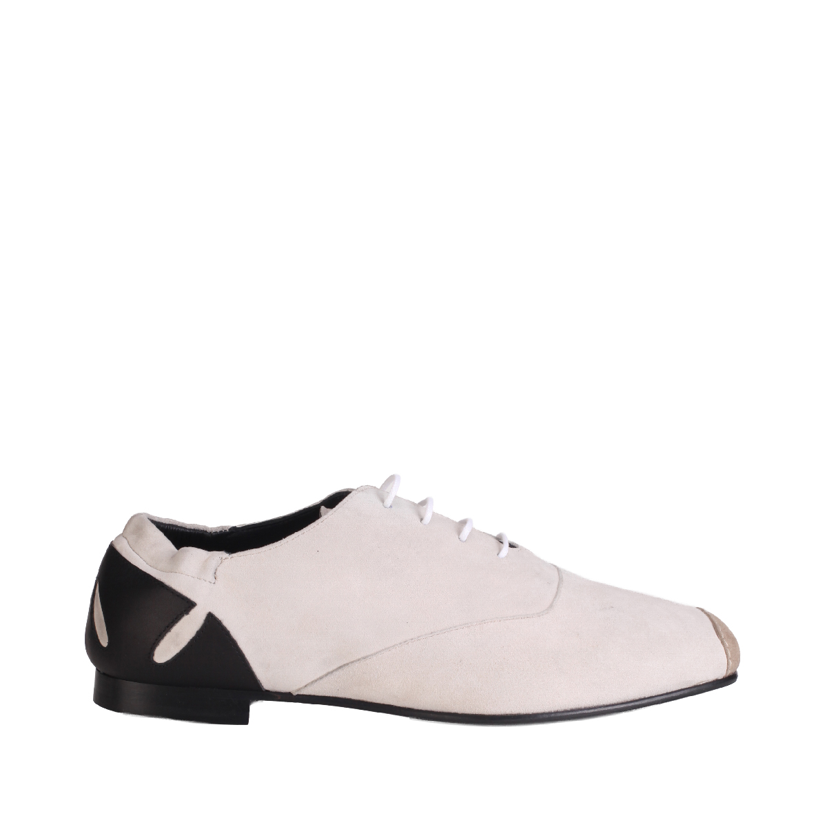 Stefan Cooke white lace-up shoes man 