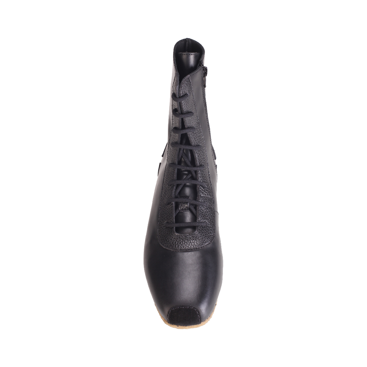  Stefan Cooke black leather boxer boots man  