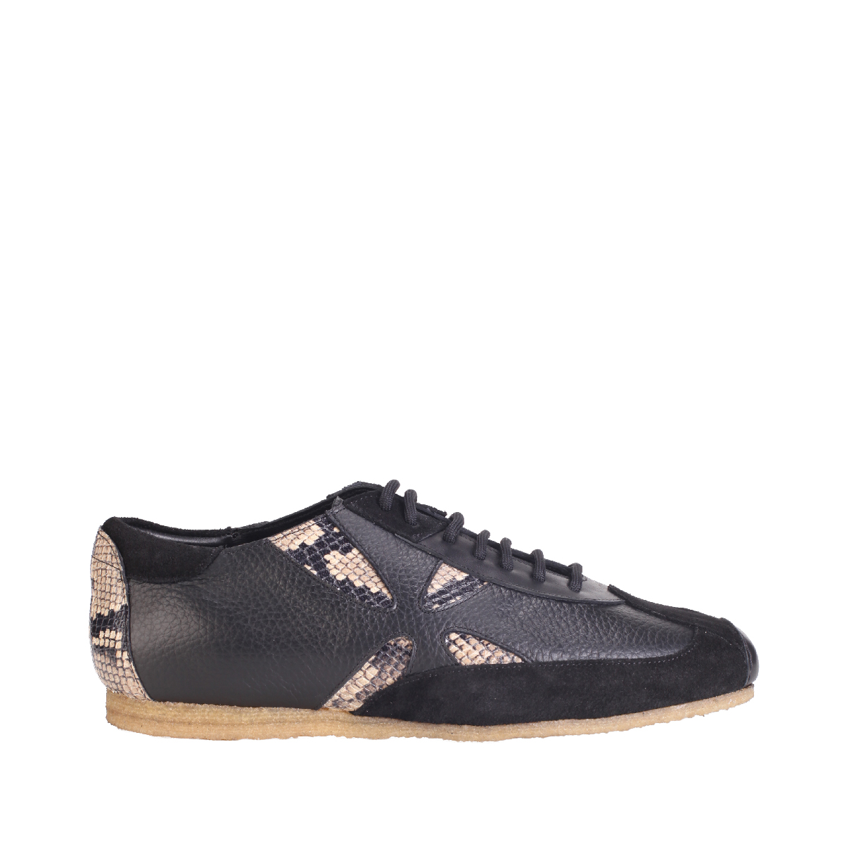 Stefan cooke black trainers men 