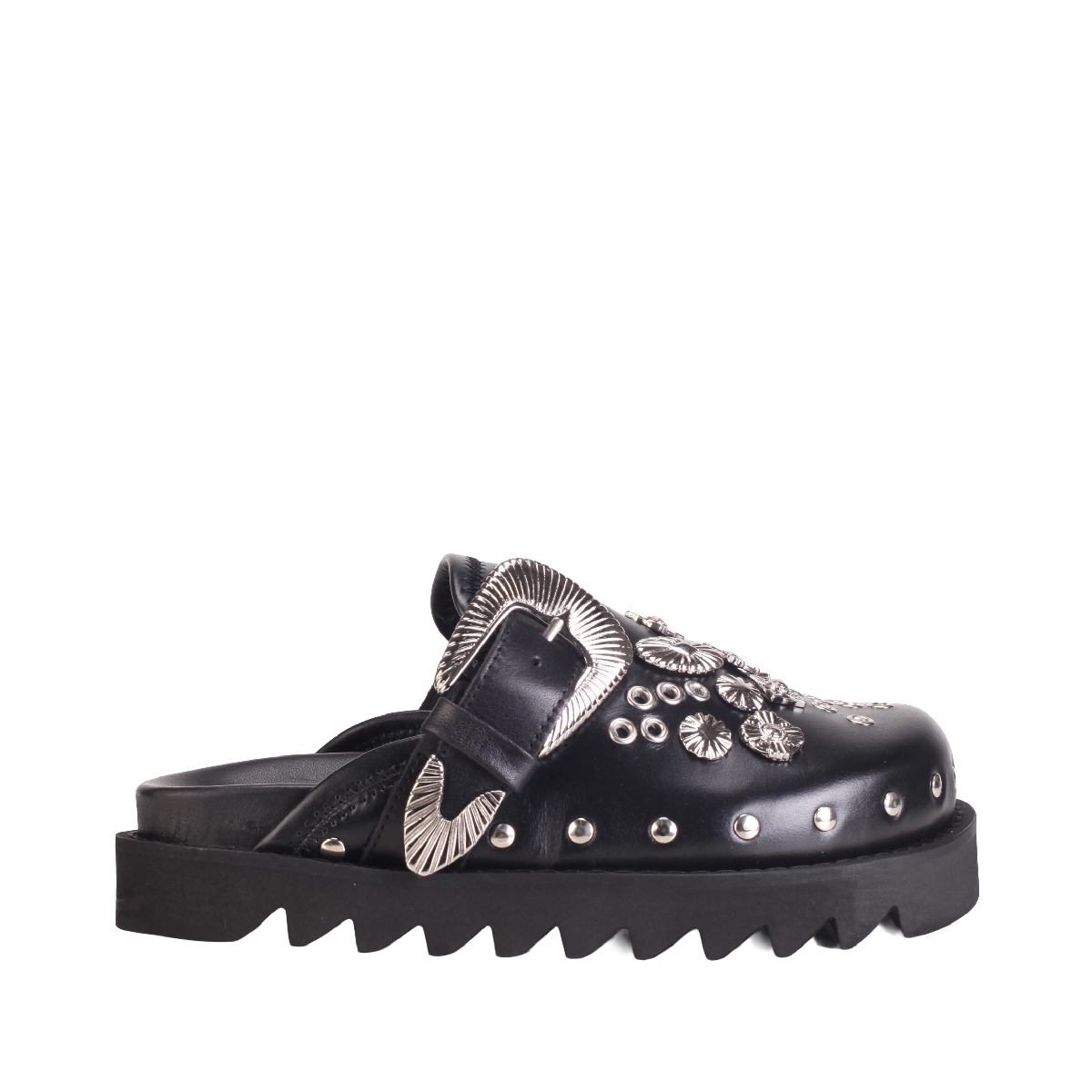 Toga Pulla AJ1058 Leather Clogs Women 