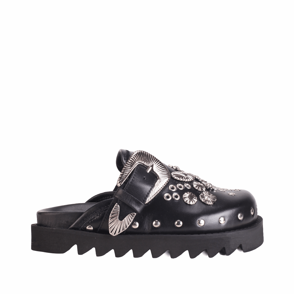 Toga Pulla AJ1058 Leather Clogs Women