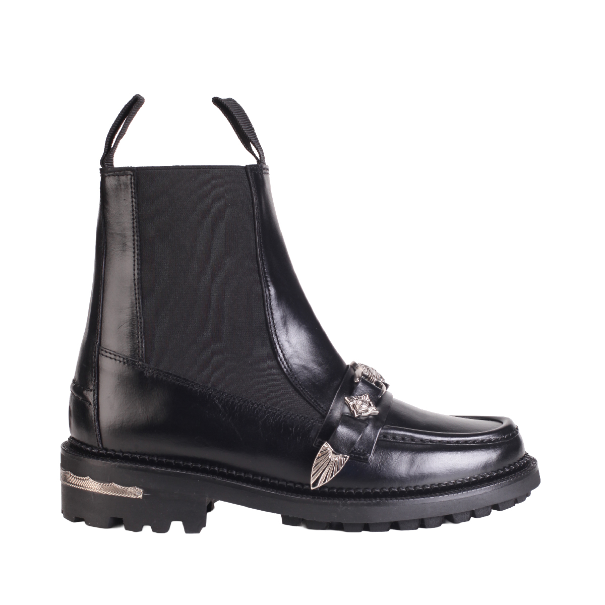 AJ1150 chelsea boots black women 
