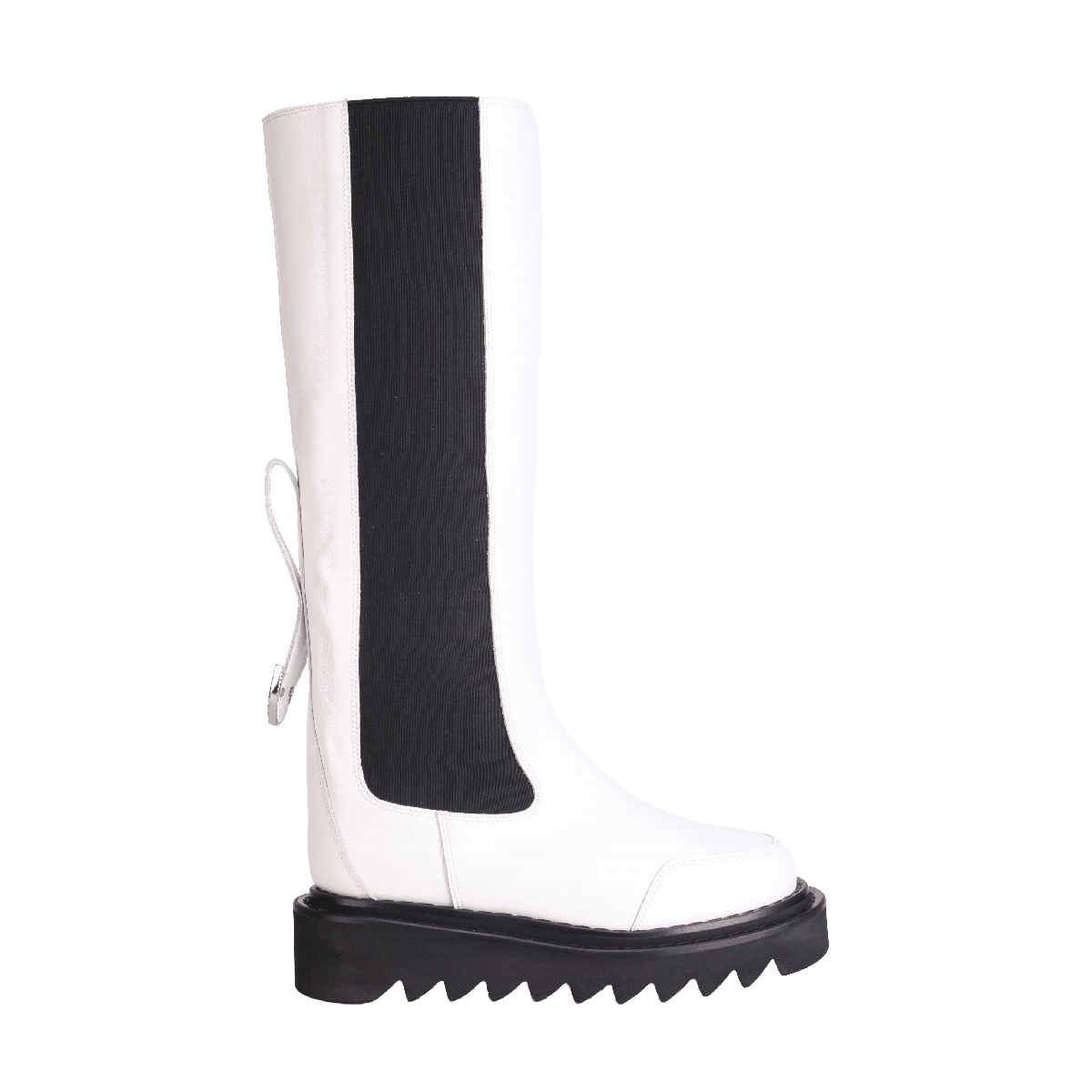Toga Pulla AJ1208 Knee High white leather boots Woman