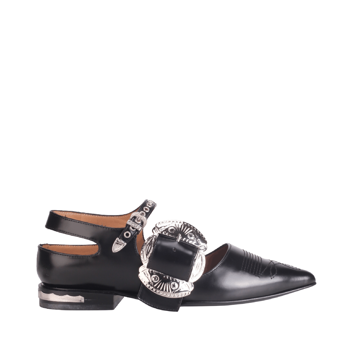 Toga Pulla AJ1232 black ballerina flats shoes Woman