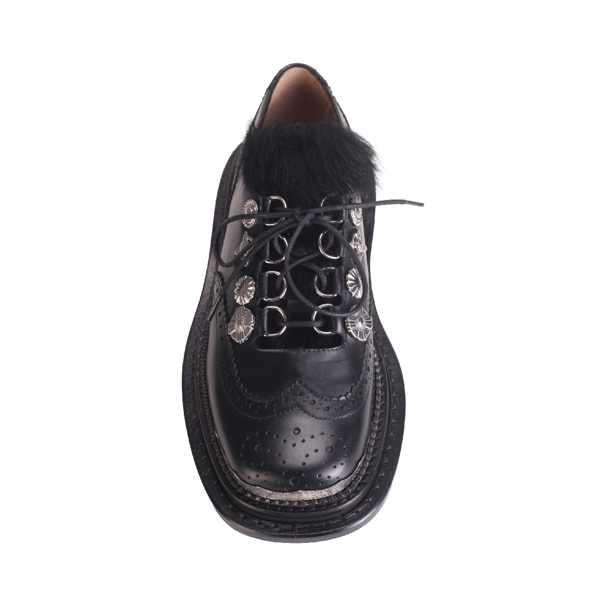 Toga Pulla AJ1275 black leather shoes  woman 