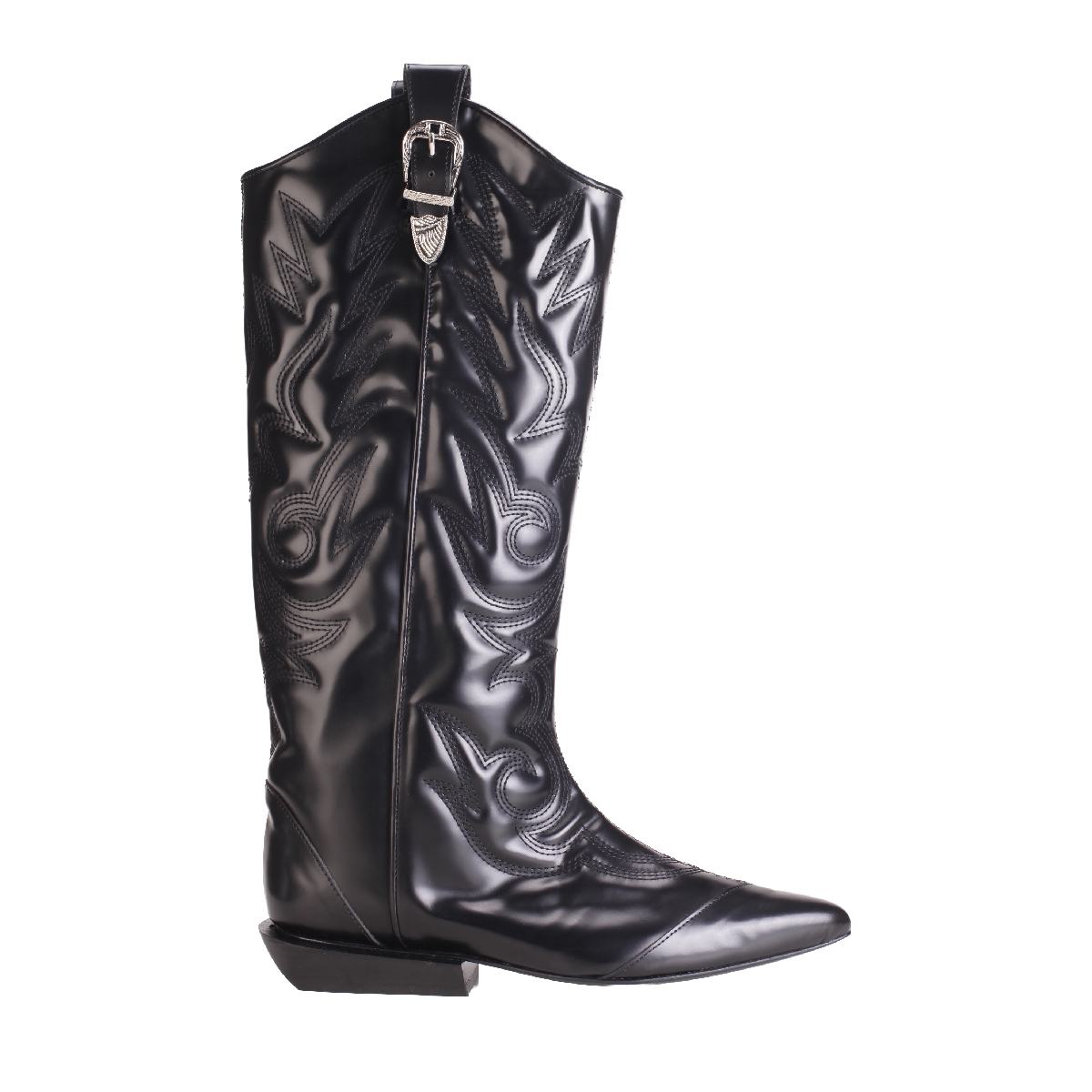 Toga Pulla AJ1351 black leather boots Woman