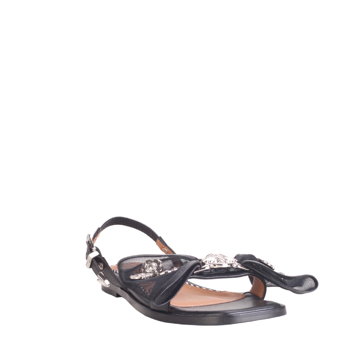 Toga Pulla AJ1378 black lace sandals Woman