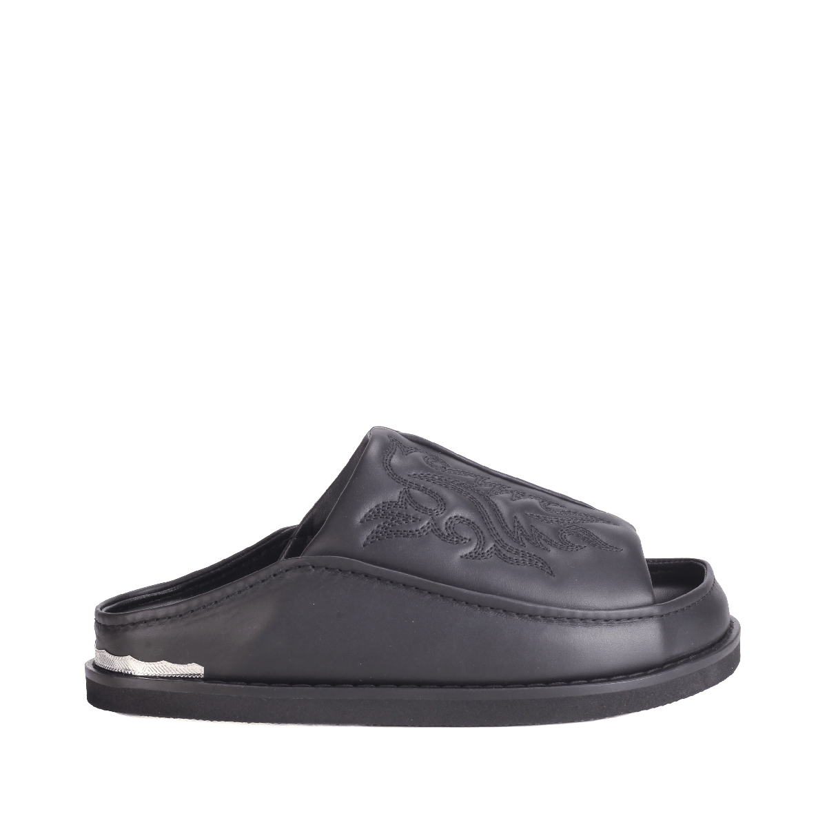 Toga Pulla AJ1401 black leather sandals Woman