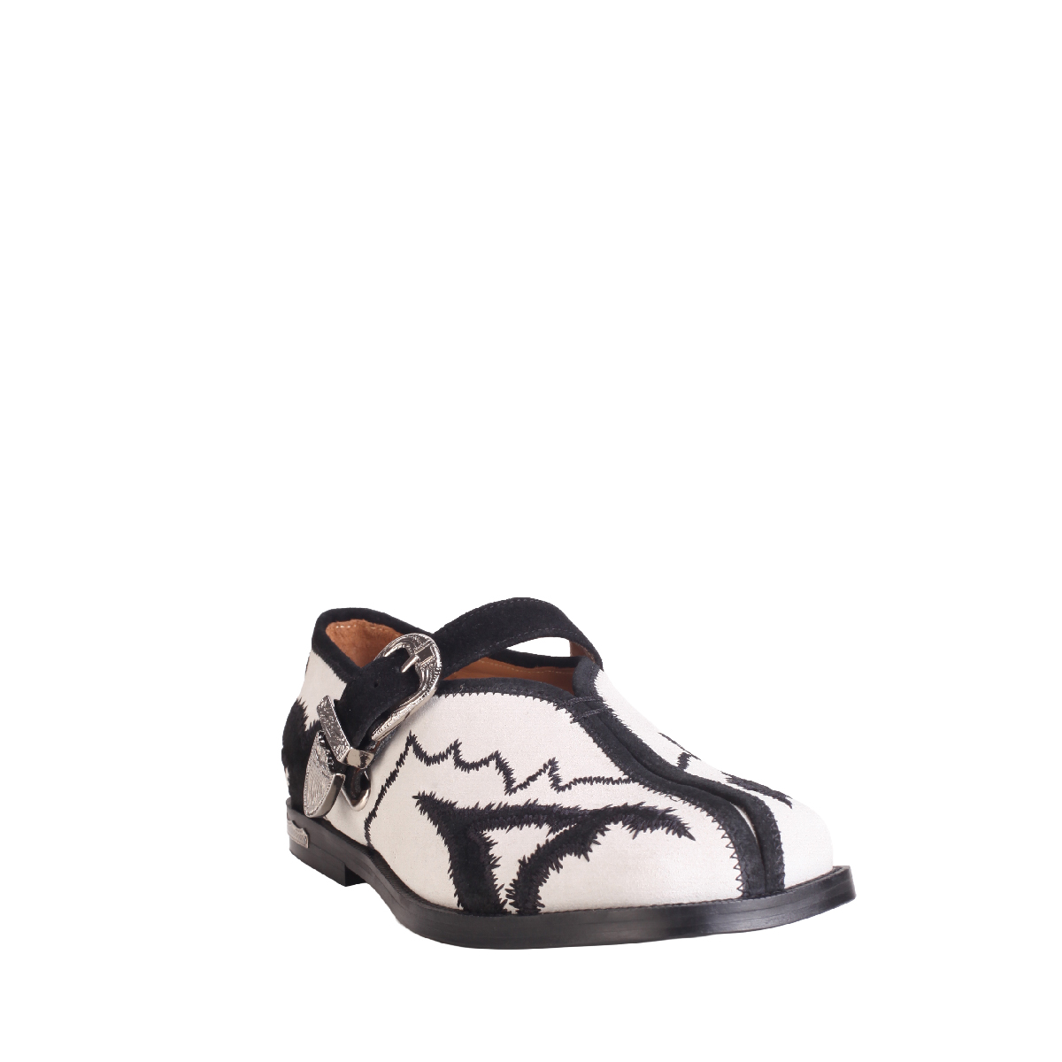  Toga Pulla AJ1405 white suede loafer woman 