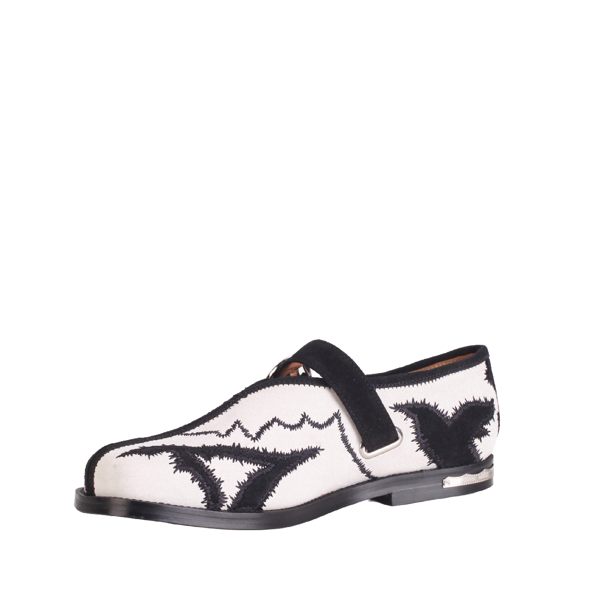  Toga Pulla AJ1405 white suede loafer woman 