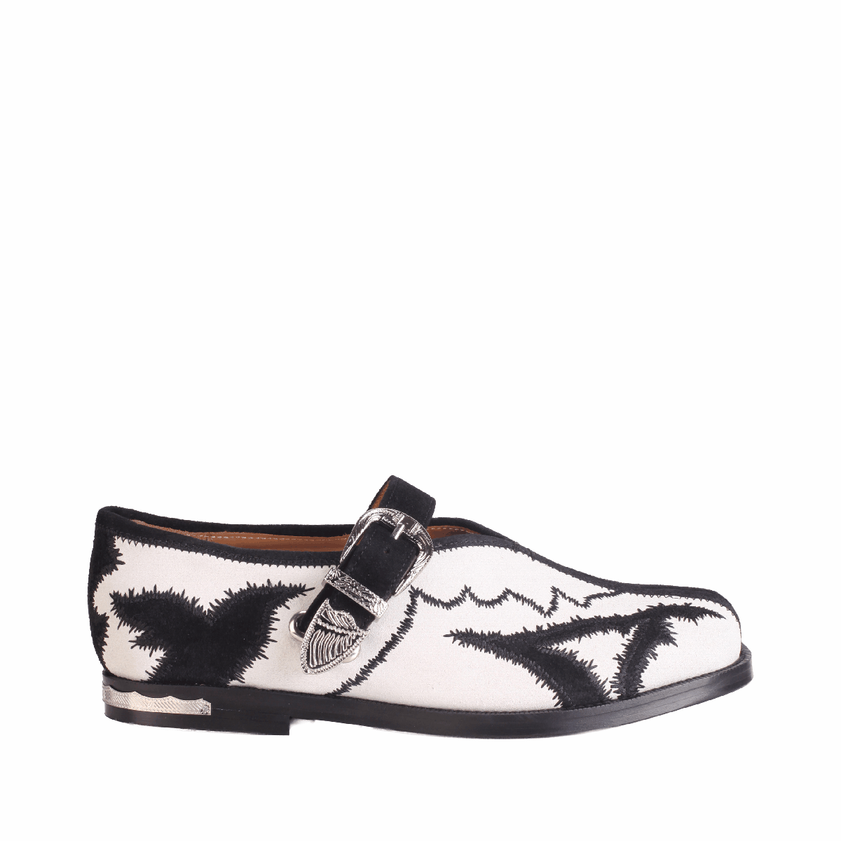 Toga Pulla AJ1405 white suede loafer woman