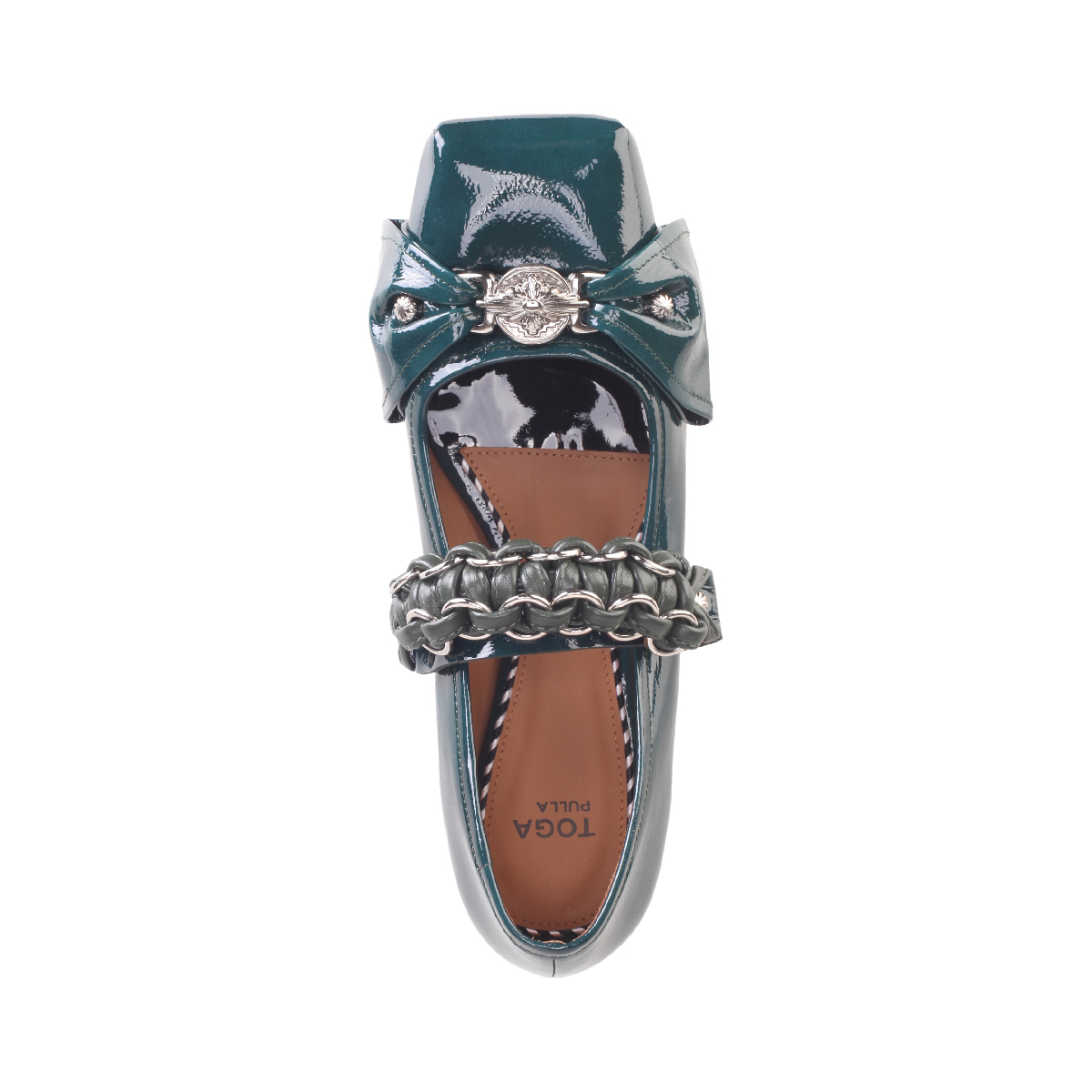  Toga Pulla AJ1411 green balet flats Woman 
