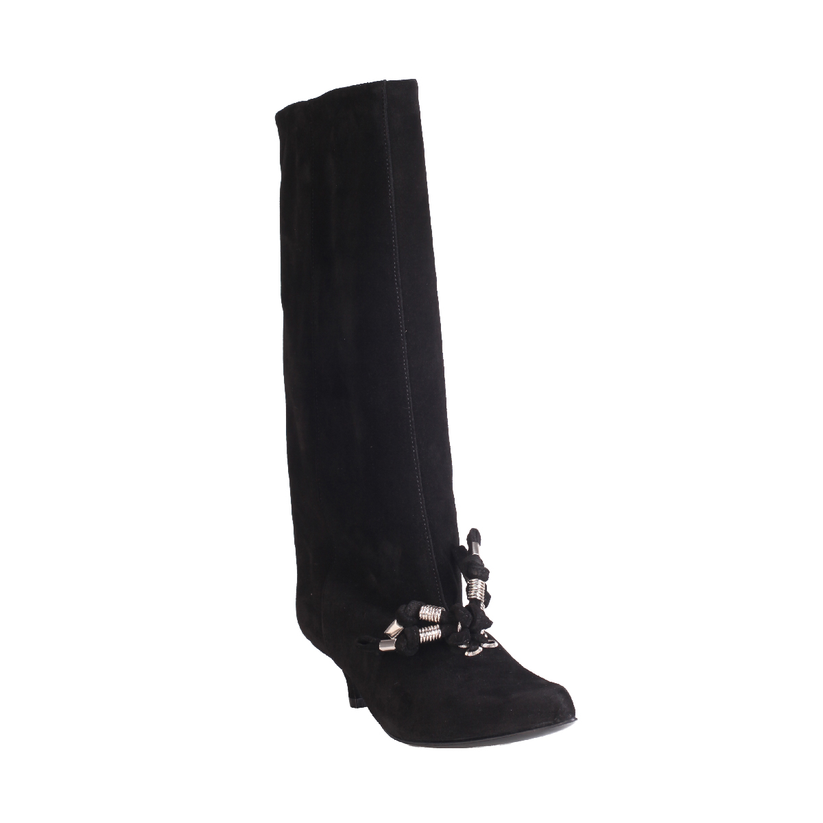Toga Pulla AJ1420 black suede boots Woman