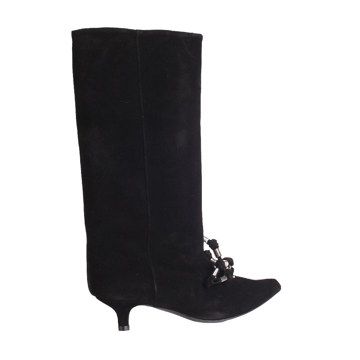 Toga Pulla AJ1420 black suede boots Woman