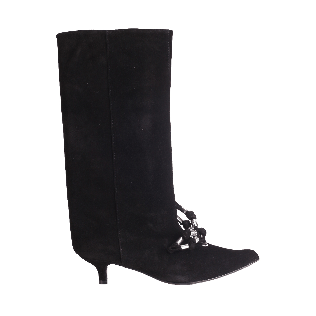 Toga Pulla AJ1420 black suede boots Woman