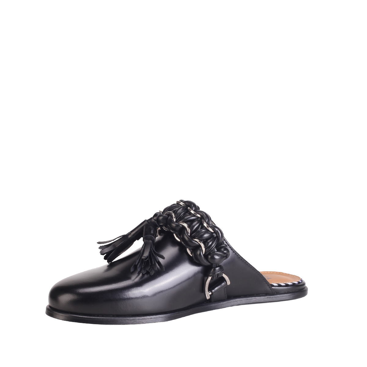  Toga Pulla AJ1440 black leather mule woman 