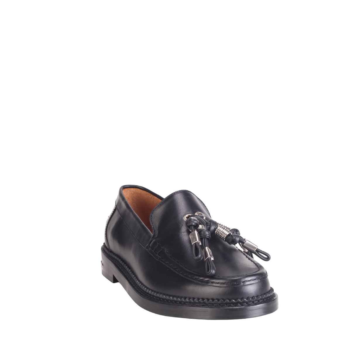  Toga Pulla AJ1442 black leather loafer woman 