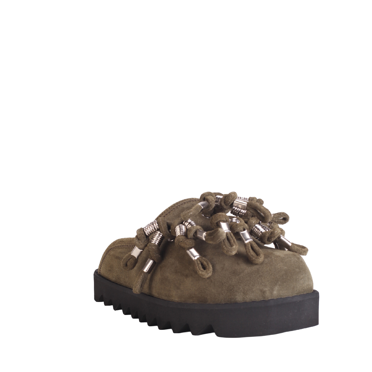  Toga Pulla AJ1443 green suede sandal woman 