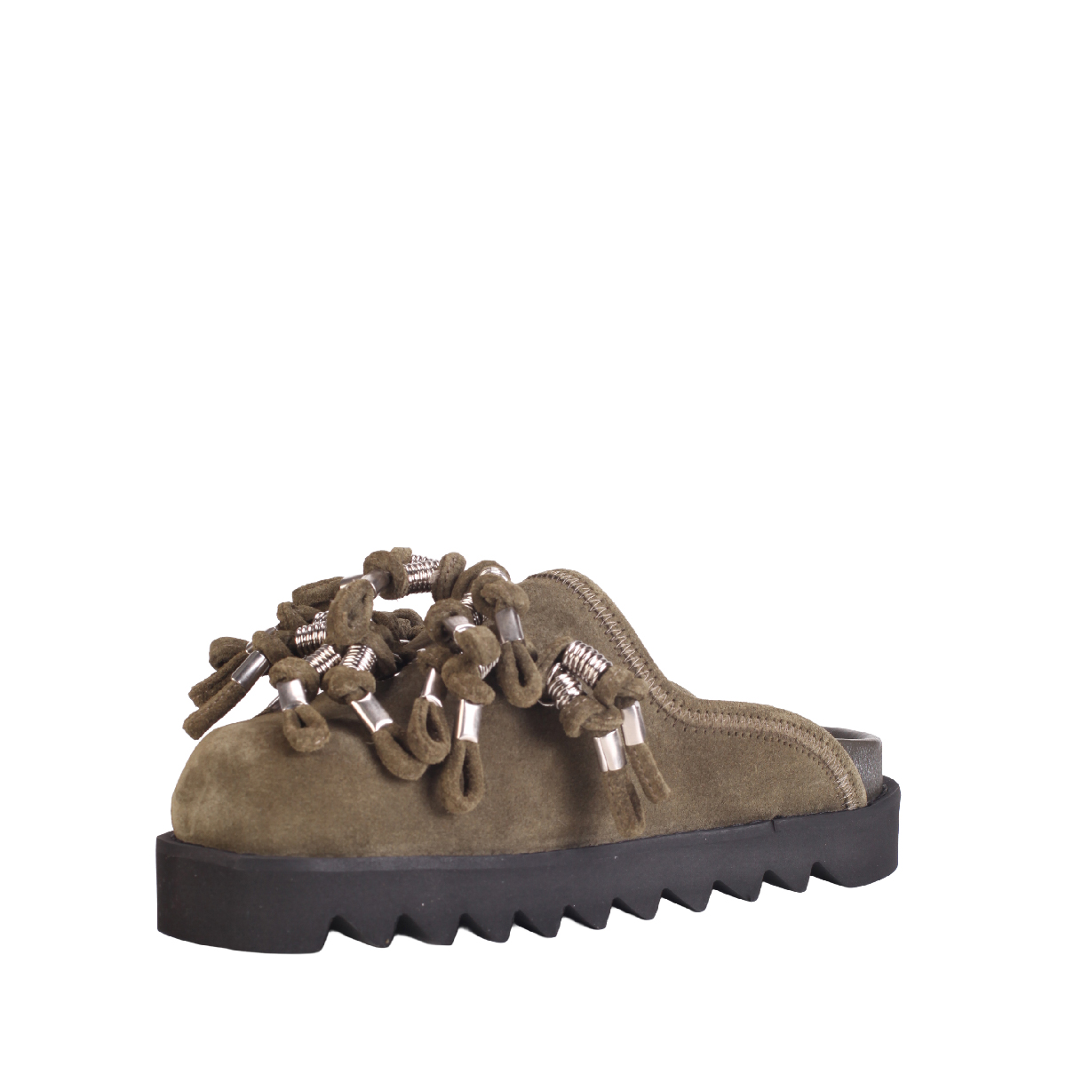  Toga Pulla AJ1443 green suede sandal woman 