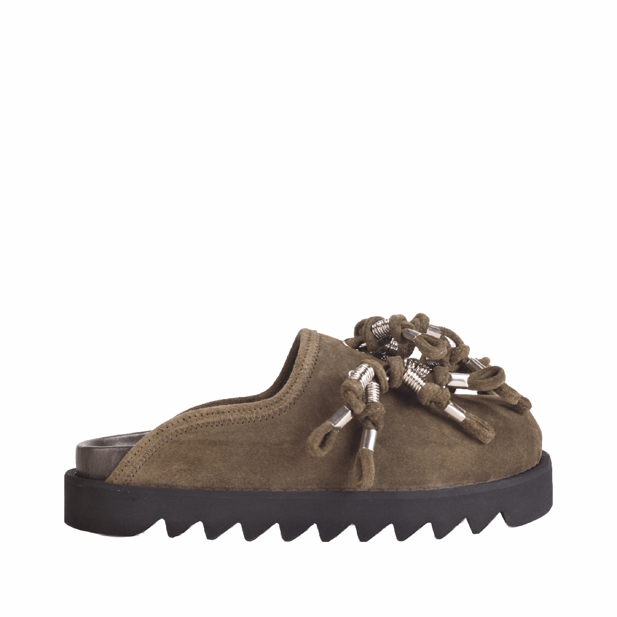  Toga Pulla AJ1443 green suede sandal woman