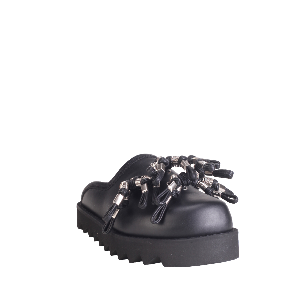  Toga Pulla AJ1443 black leather sandal woman 