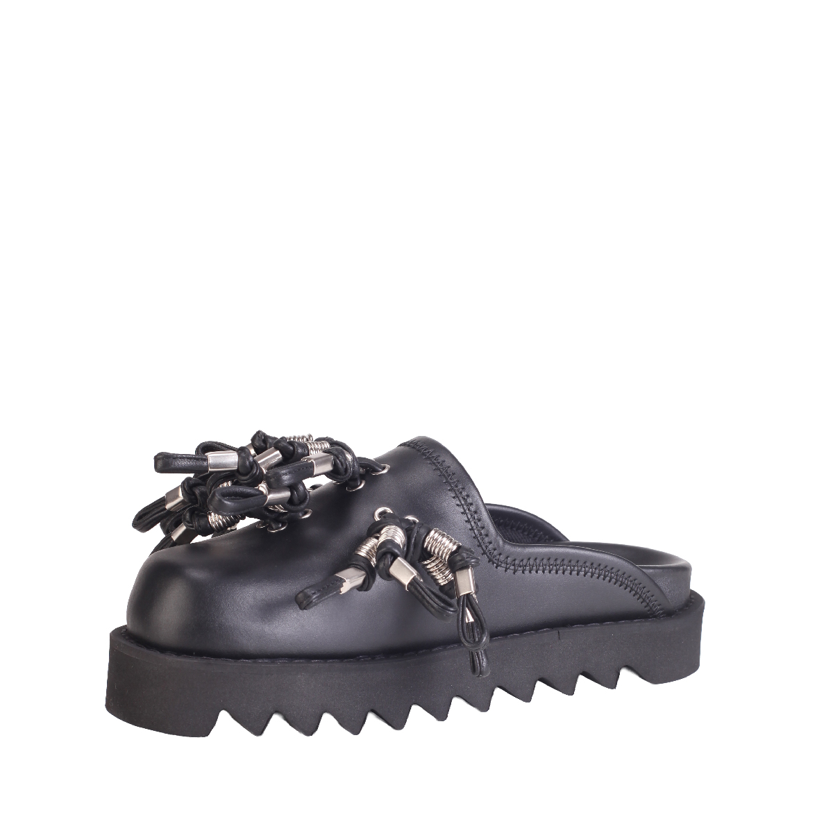  Toga Pulla AJ1443 black leather sandal woman 
