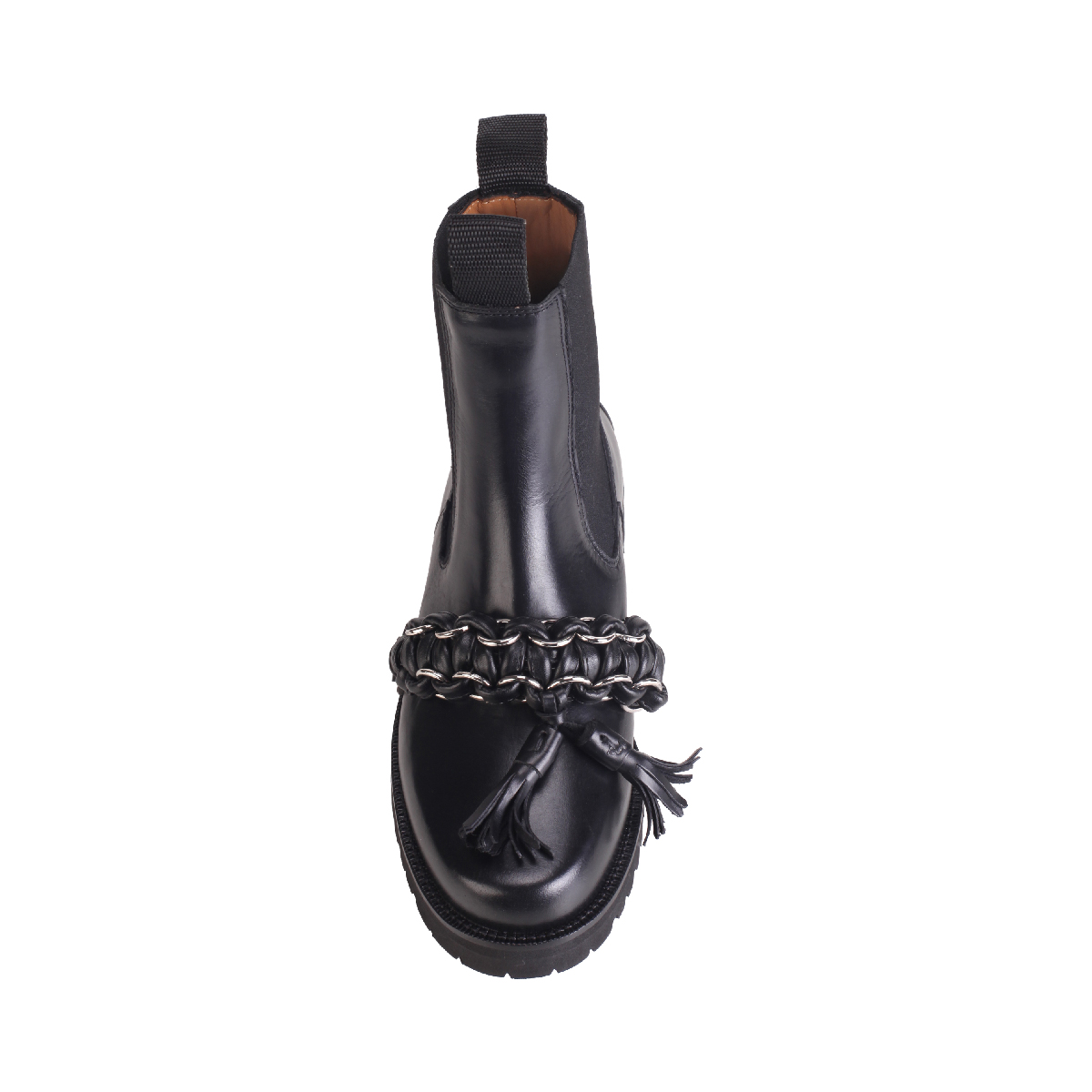  Toga Pulla AJ1444 black leather boots woman 