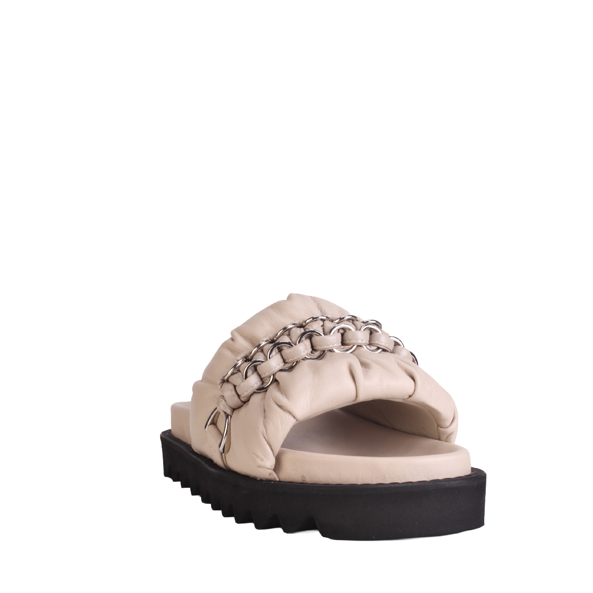  Toga Pulla AJ1463 beige leather sandal woman 