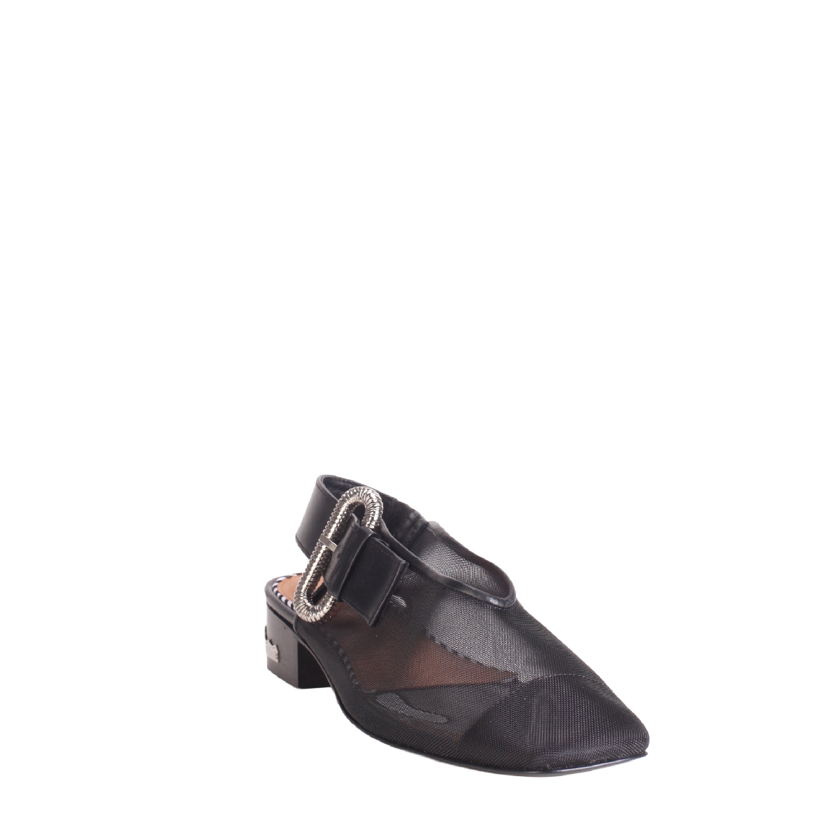 Toga Pulla AJ897 black mesh sandal woman