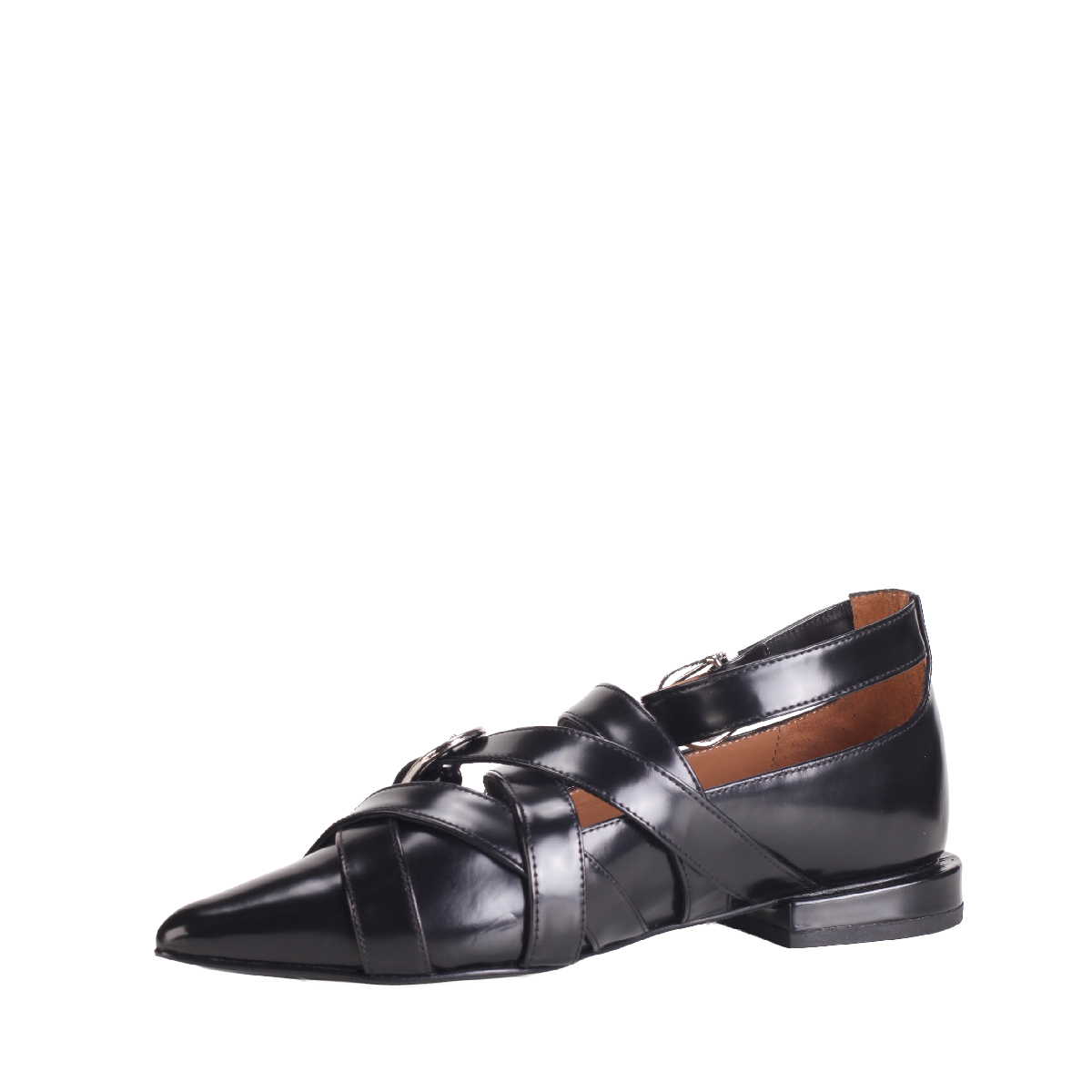  Toga Pulla AJ926 buckle leather shoes Women 
