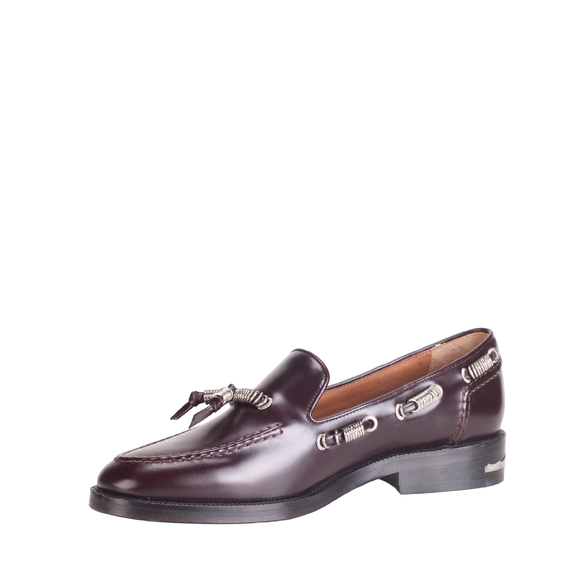 Toga Virilis AJ1099 Leather Loafer Burgundy Men 