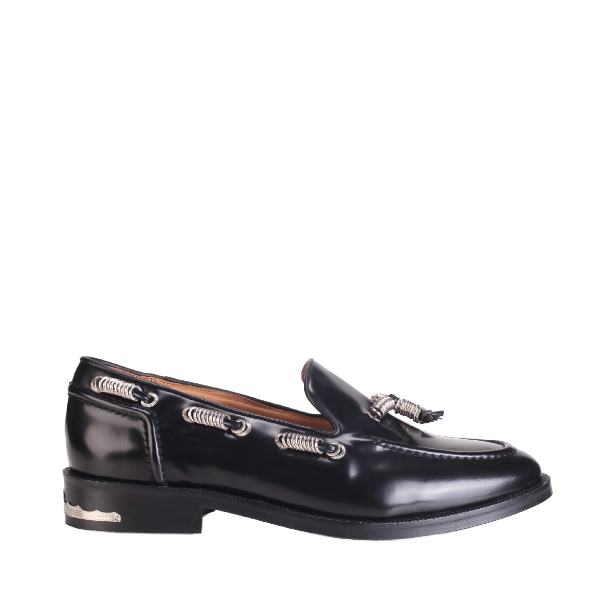 Toga Virilis AJ1099 Leather Loafer Black Men 