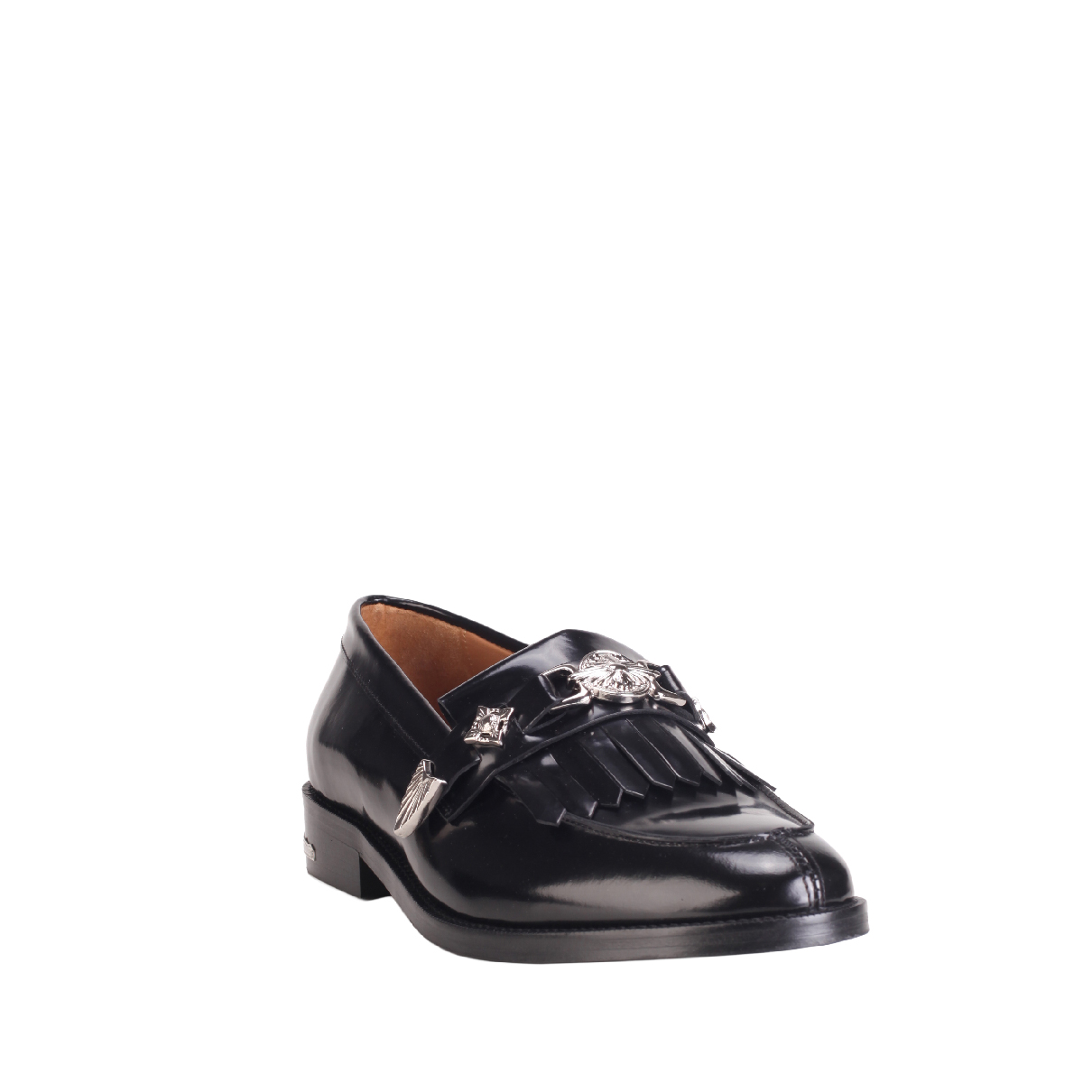  AJ1324 leather loafer black men 
