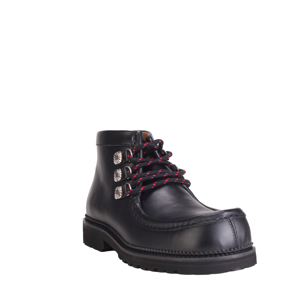  AJ1356 leather Boots black men 