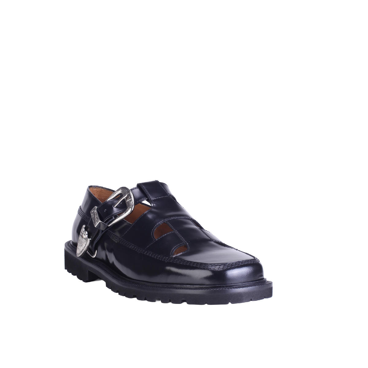  AJ1394 leather shoes black men 