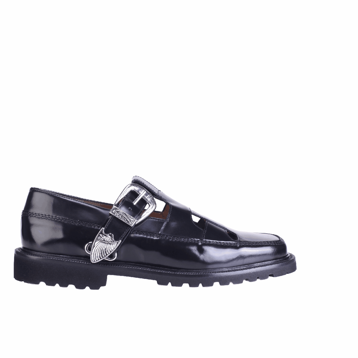  AJ1394 leather shoes black men