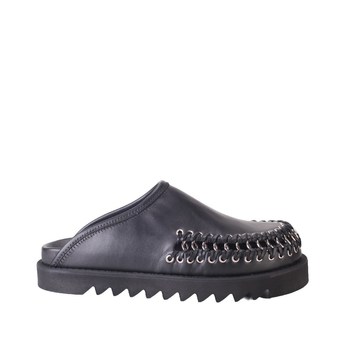 Toga Virilis AJ1424 leather slipper black man 