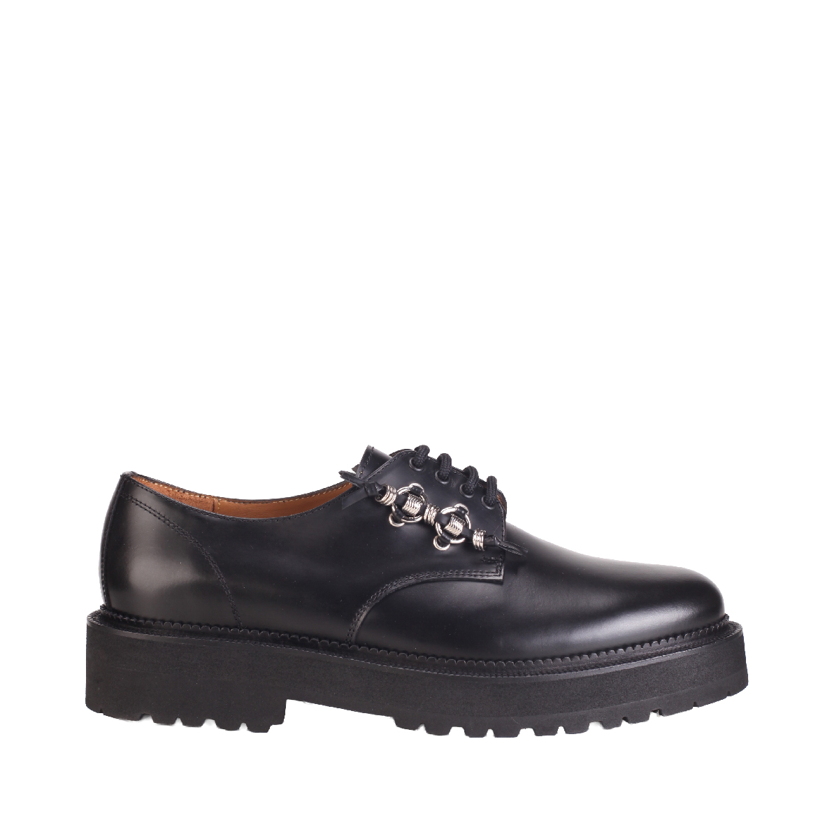 Toga virilis aj1468 black lace shoes man 