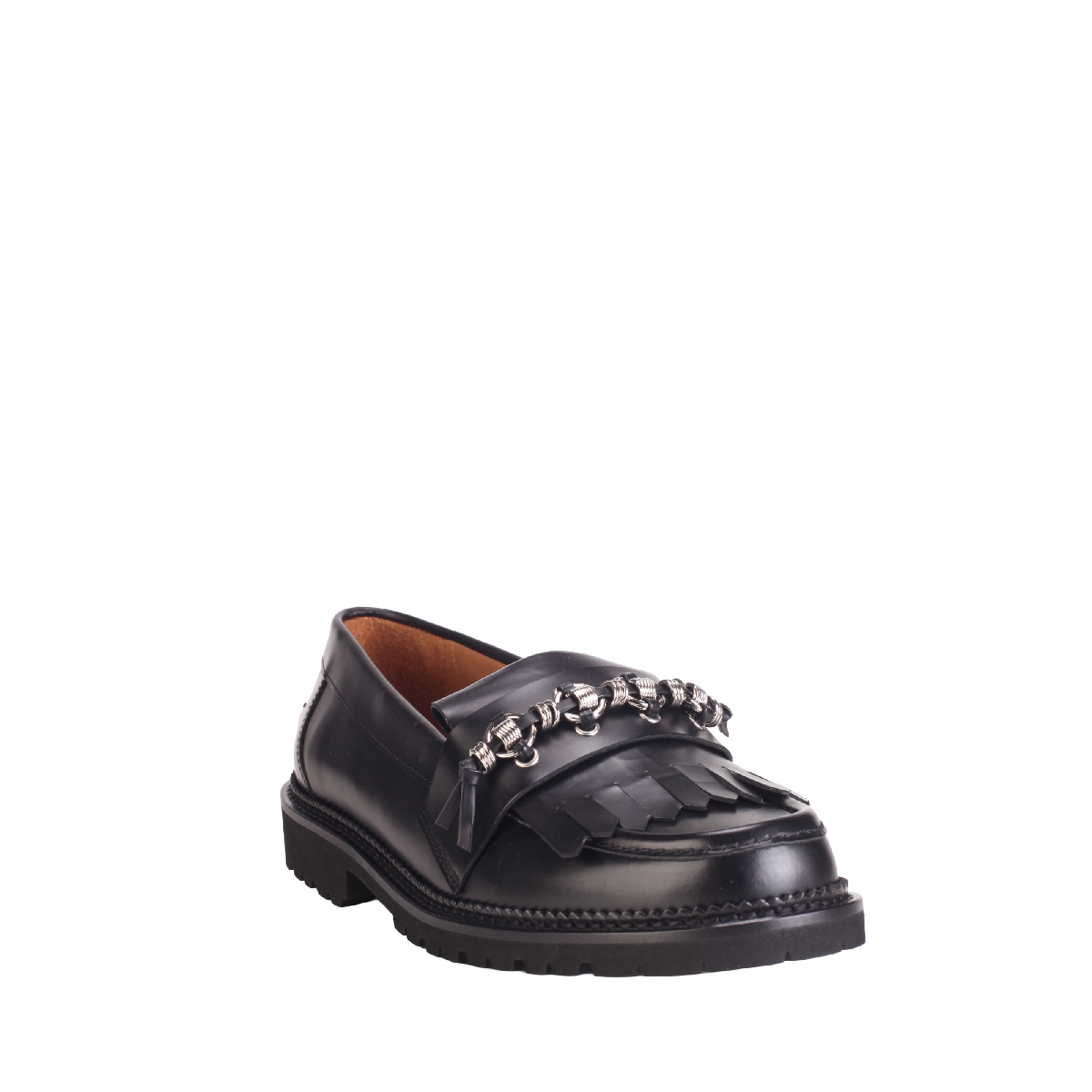 Toga Virilis AJ1473 black leather loafer man