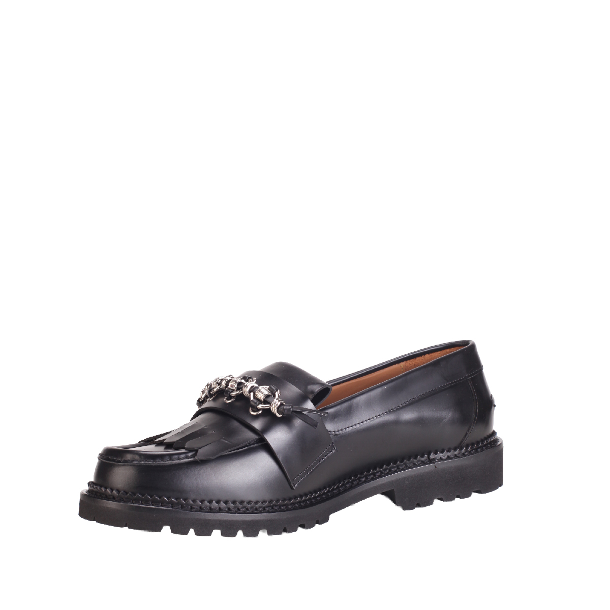 Toga Virilis AJ1473 black leather loafer man