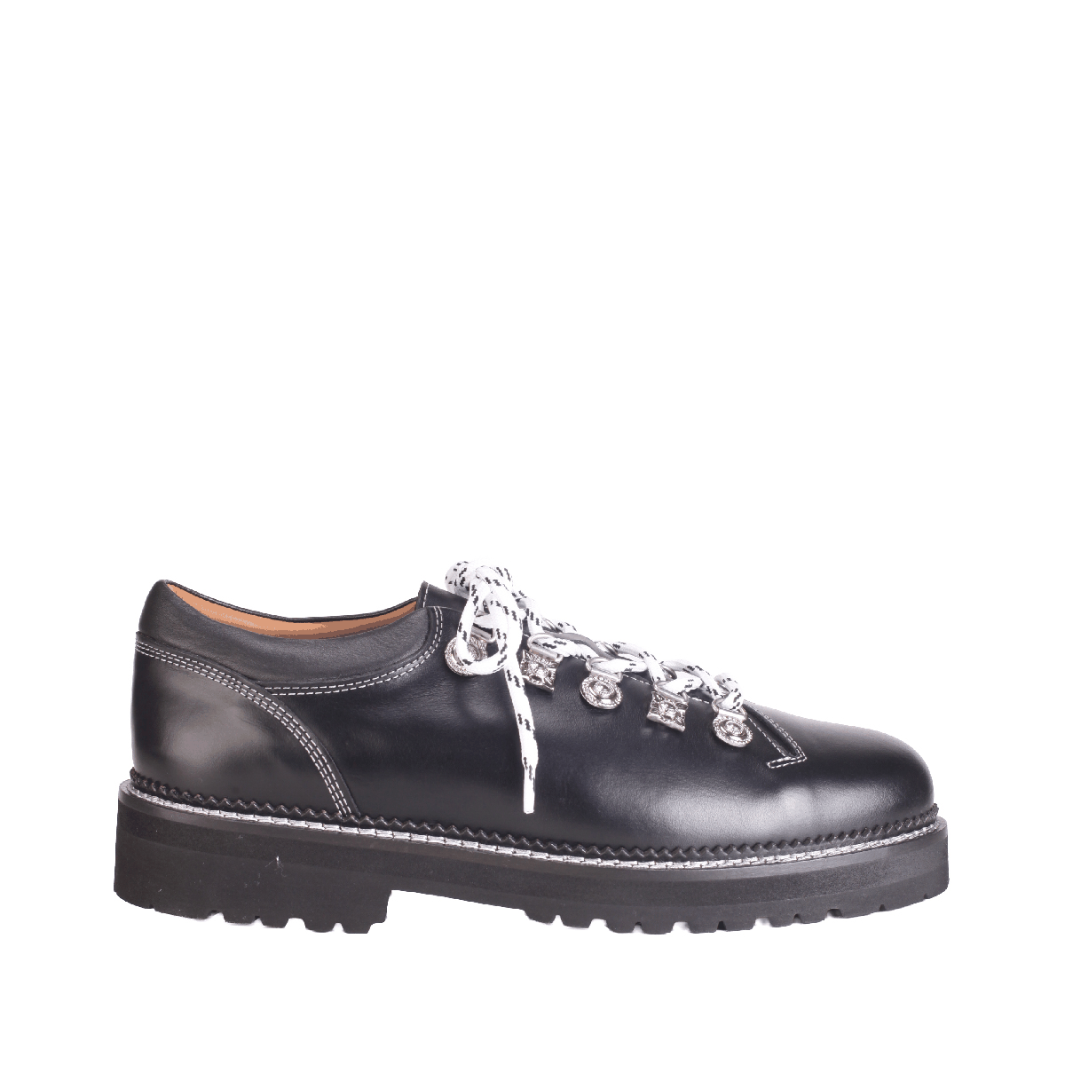  Toga Virilis AJ1483 lace up black shoes man
